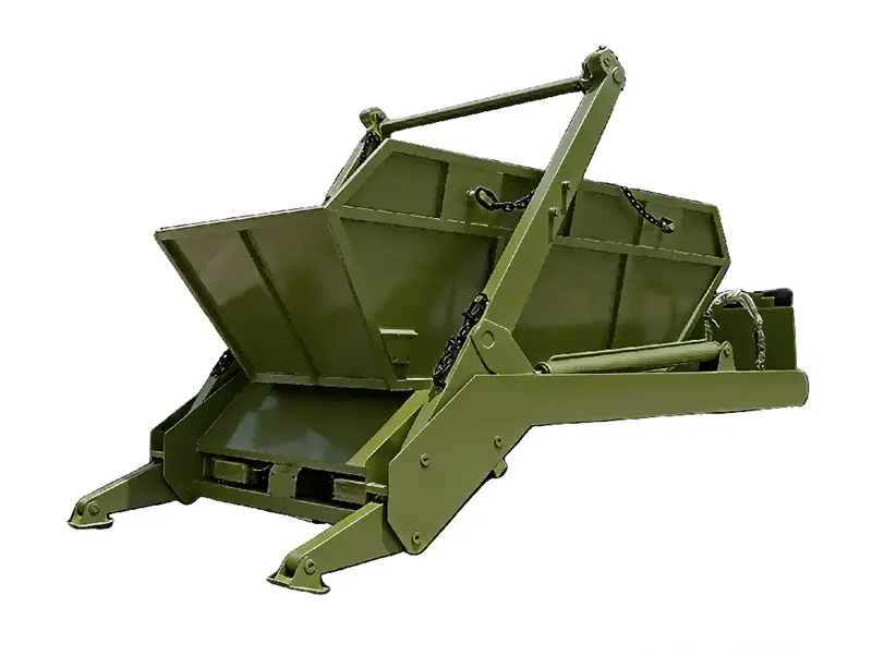 스윙암 쓰레기 수거차