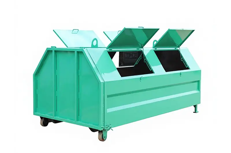 후크암형 쓰레기통