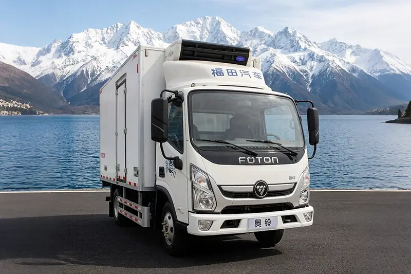 의료용 백신 냉동 트럭