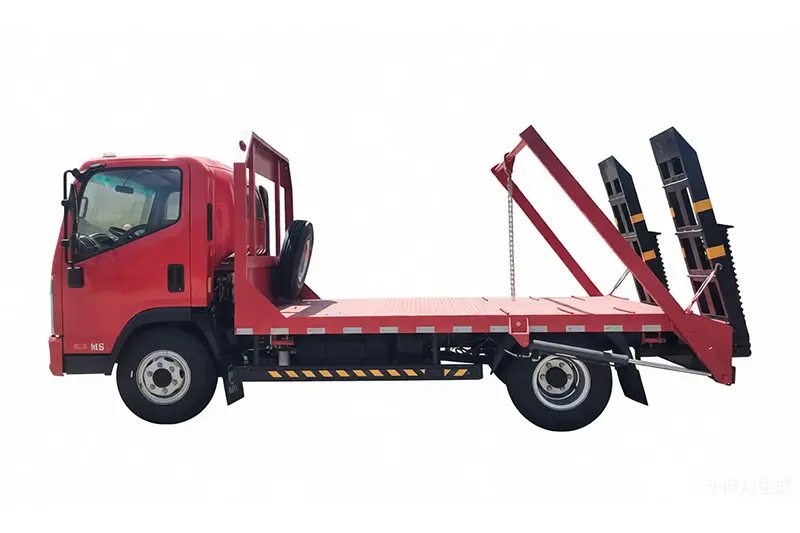 스윙암 쓰레기 수거차