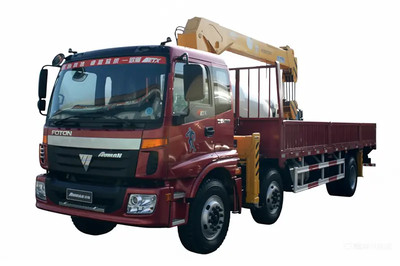 크레인이 달린 트럭